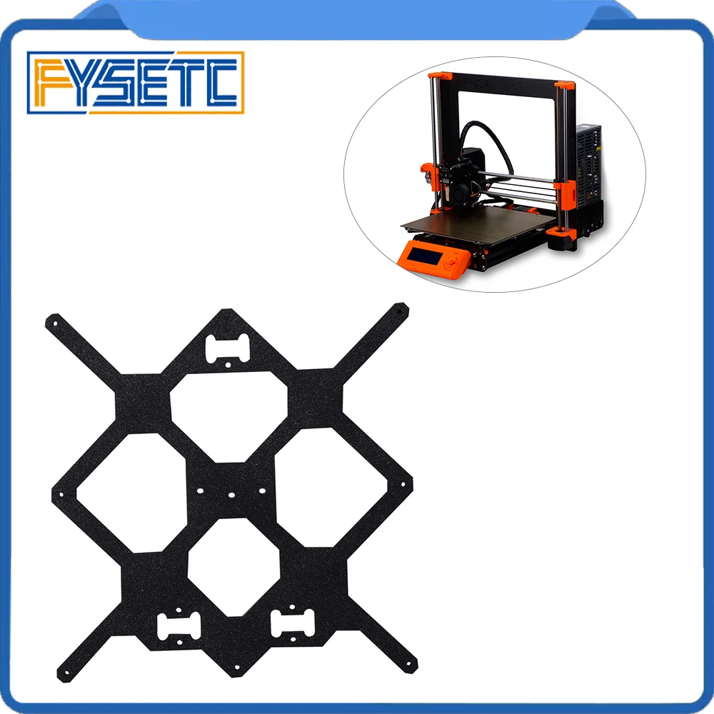 Клонированный оригинальный Prusa i3 MK3 3D принтер Алюминиевый Y каретка с 3 шт u болты