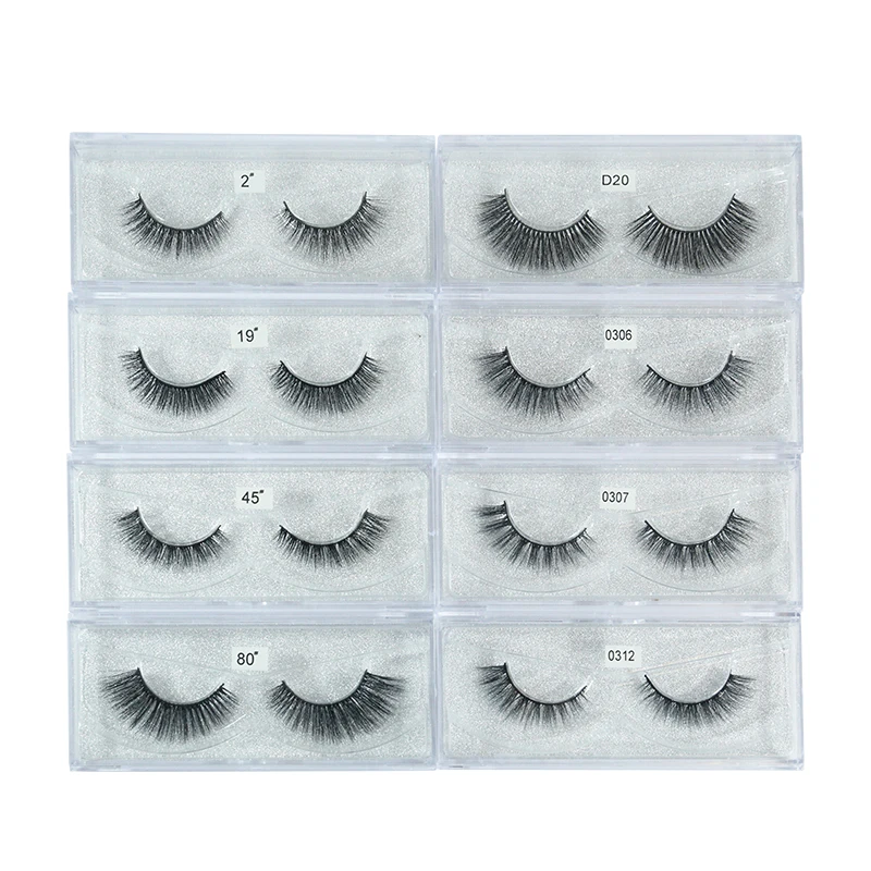 

10 Pairs/Lot 3D Mink Super Soft Lashes Full Strip Lash Natural Volume Cilia Extension False Eye Lashes Makeup Tools