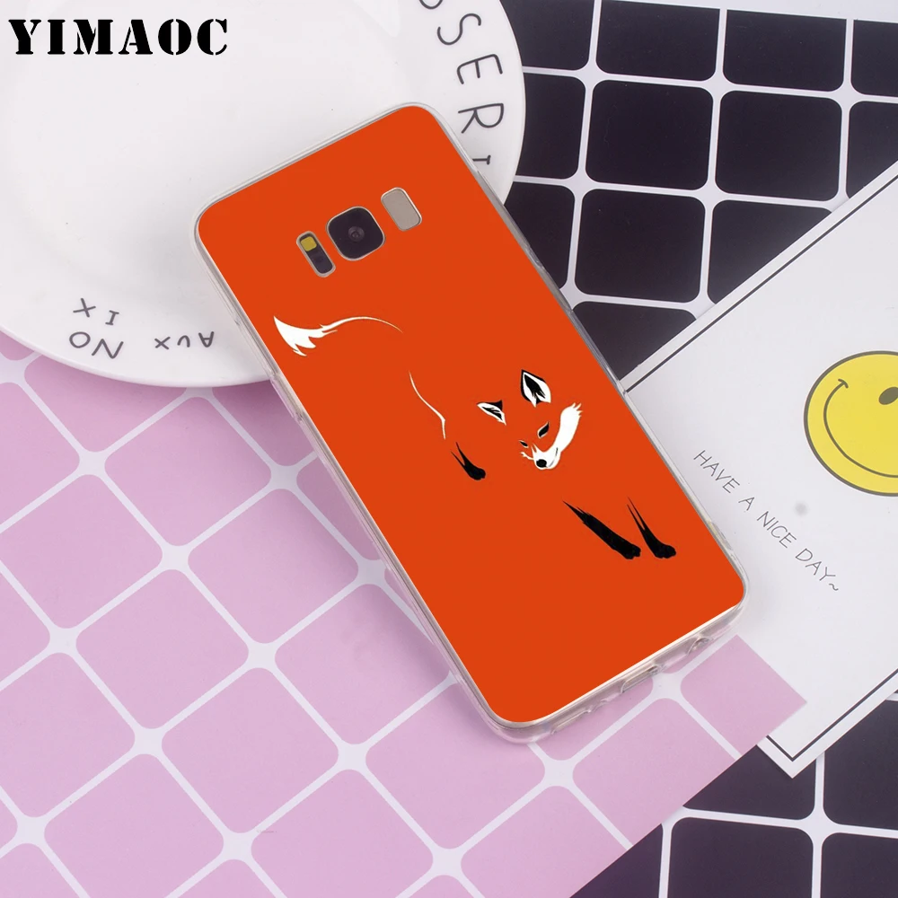 YIMAOC Youre So Foxy Fox Art Foxes Series for Samsung Galaxy A10 A20 A30 A40 A50 A70 A2 J4 J6 J7 J8 Core Note 10 Plus Soft Case |