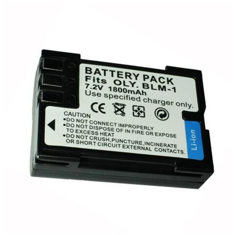4 шт. 1800 мАч BLM1 BLM 1 батарея для Olympus EVOLT E300 E330 E500 E510 C 5060 7070 8080 E 3.|for olympus|olympus batterybattery