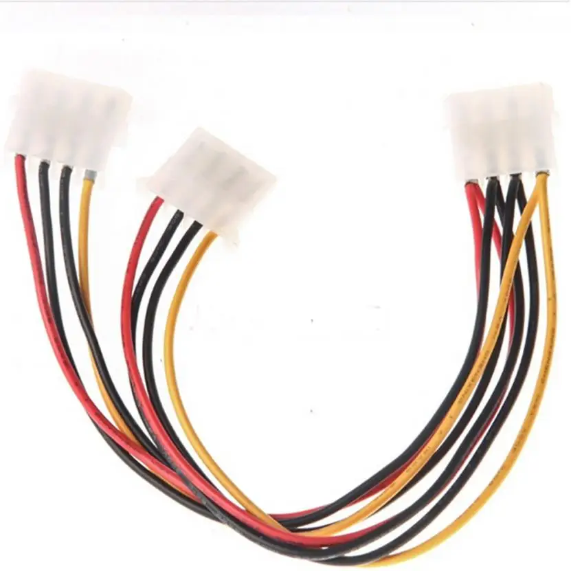 2017 распродажа 18 см 2 сторонний 4 контактный распределитель питания PSU кабель LP4 Molex