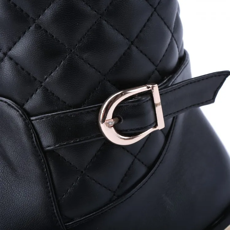 Женские высокие зимние сапоги до бедра середины икры 923|zapatos botines|botines mujerbota masculina |