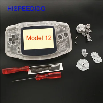 HISPEEDIDO 19 цветов корпус оболочки пакет для Nintendo Gameboy Advance консоли чехол Ремонт Часть для GBA с кнопочные подкладки