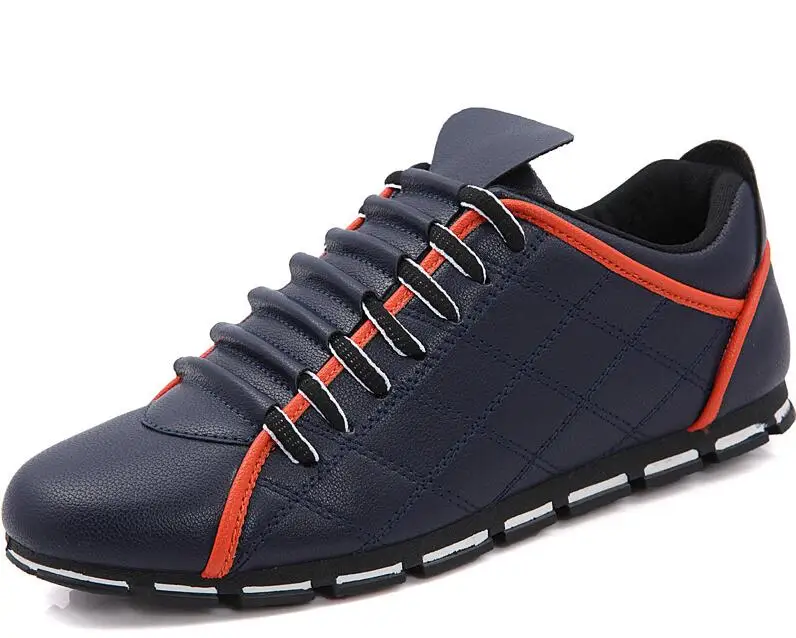 Akexiya Designer Shoes Big size 38-45 Men Casual Leather For Male Loafers Sneakers Men's Flats Moccasins Driving | Обувь