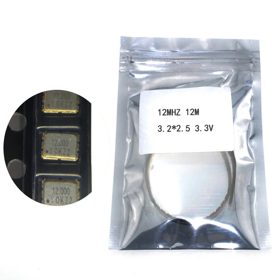 10 шт. SMD 3225 активный кварцевый генератор OSC 12 МГц 12M 3 2*2 5 В 25ppm|12mhz|12mhz smdosc |