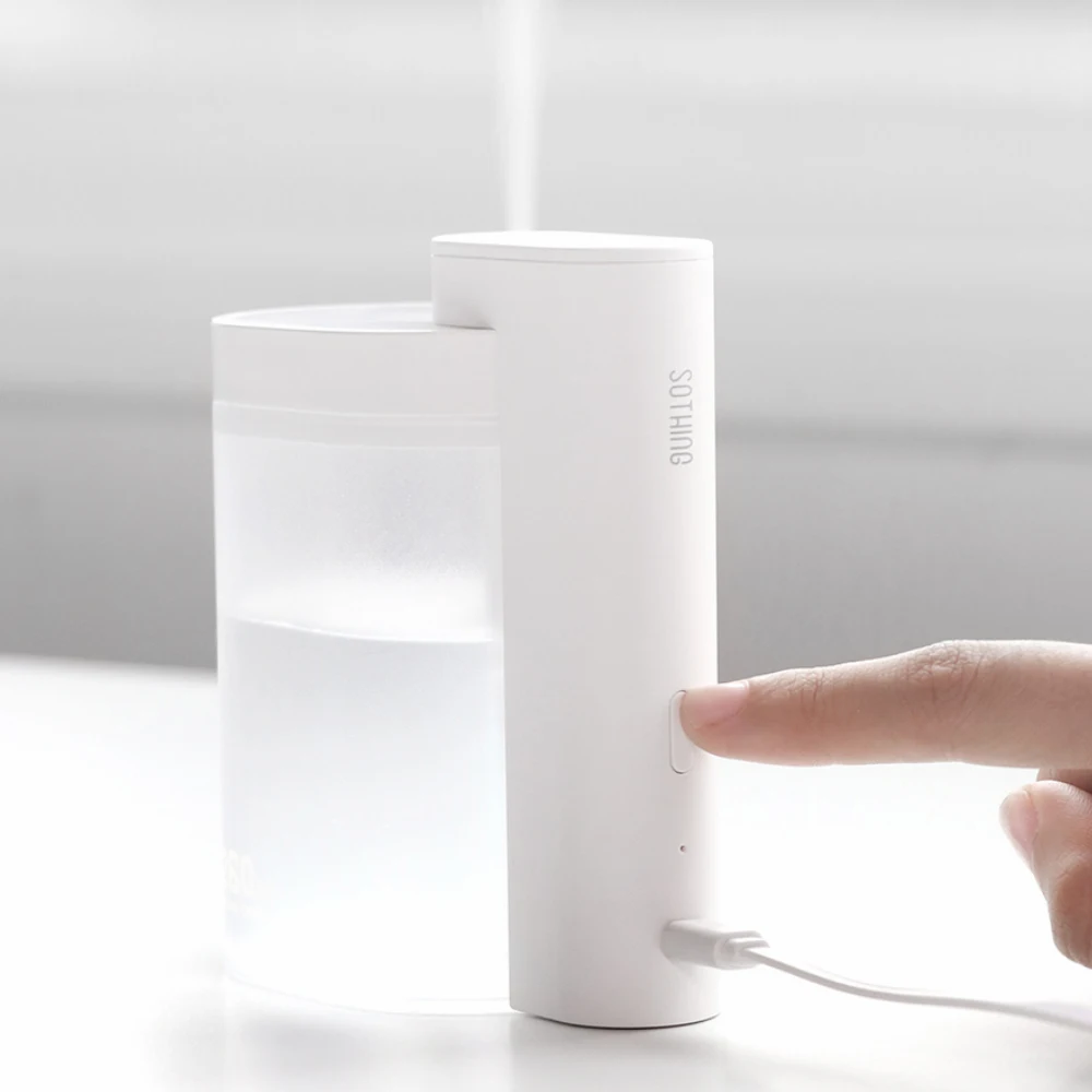 Xiaomi Mijia Sothing увлажнитель воздуха бытовой Настольный бесшумный очиститель воздуха геометрический Электрический распылитель воды зарядка через usb 260 мл