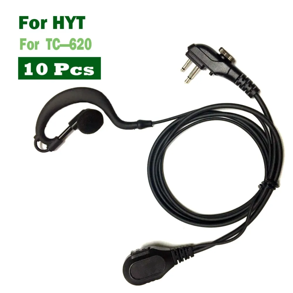 10X PTT наушники микрофон для HYT TC 500 518 580 446S 600 610 620 618 рация|walkie talkie|talkie walkietalkie talkie |