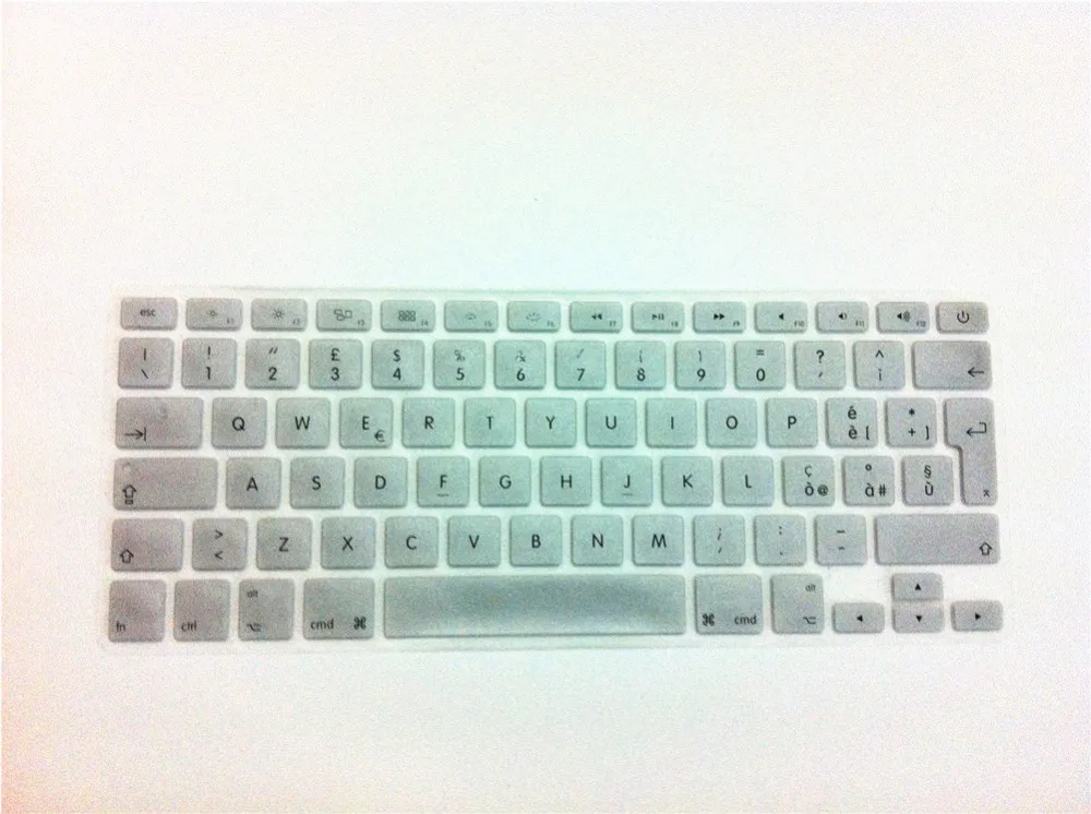 

EU Italian Version colour Soft Silicone Keyboard Protective Film for Apple MacBook air 13 pro 13 15 retina 13 15 17 Have Stock