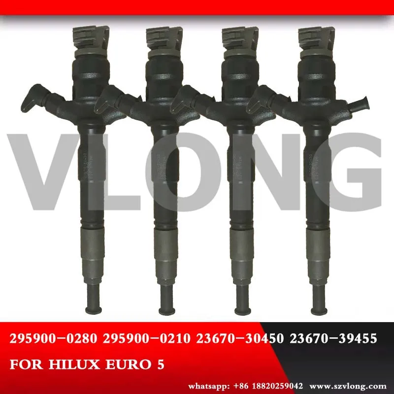 GENUINE AND BRAND NEW DIESEL PIEZO FUEL INJECTOR 295900-0280 295900-0210 FOR HILUX EURO 5 23670-30450 23670-39455 | Автомобили и
