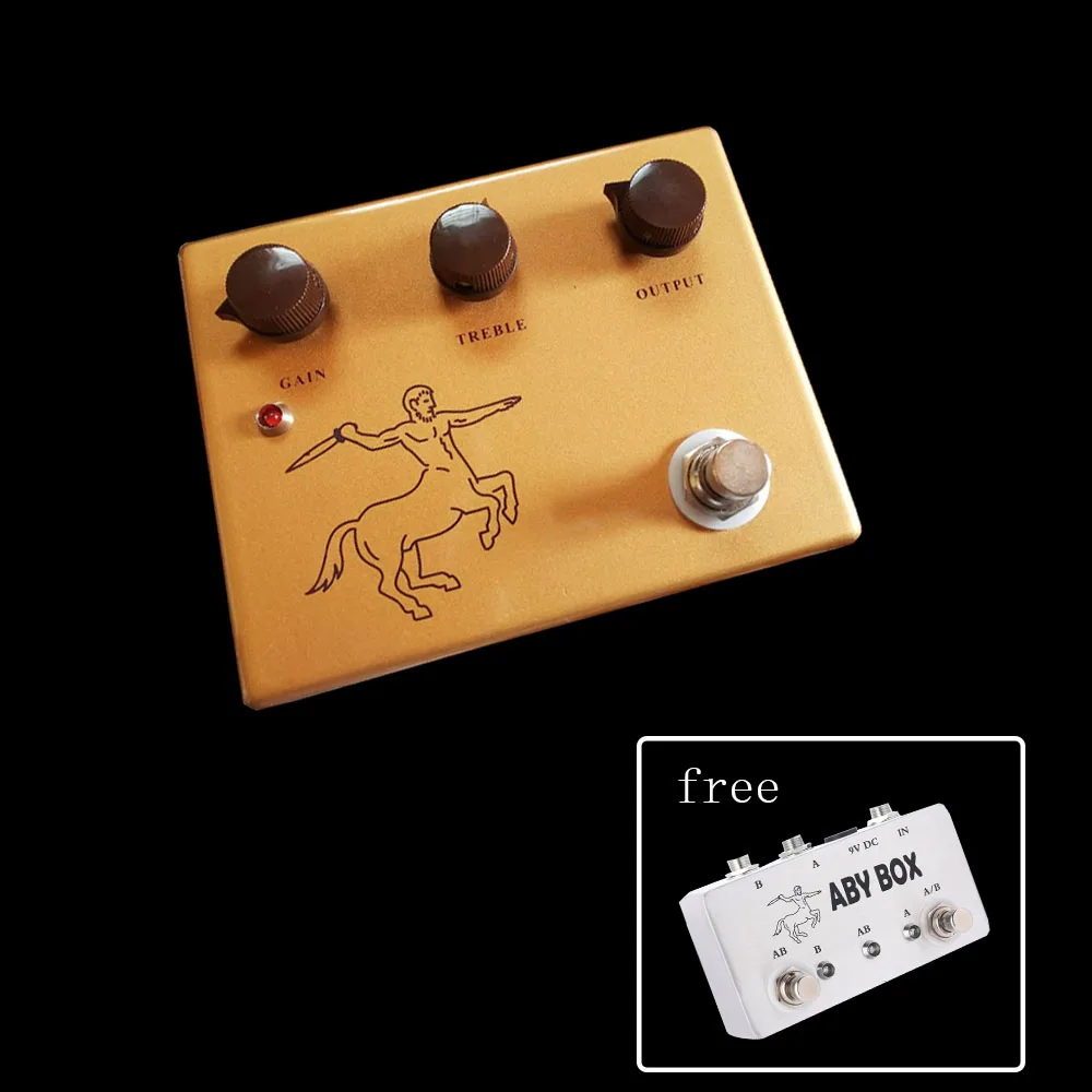 Акция ограниченного количества клон Klon Centaur золотого цвета педали Overdrive эффекты