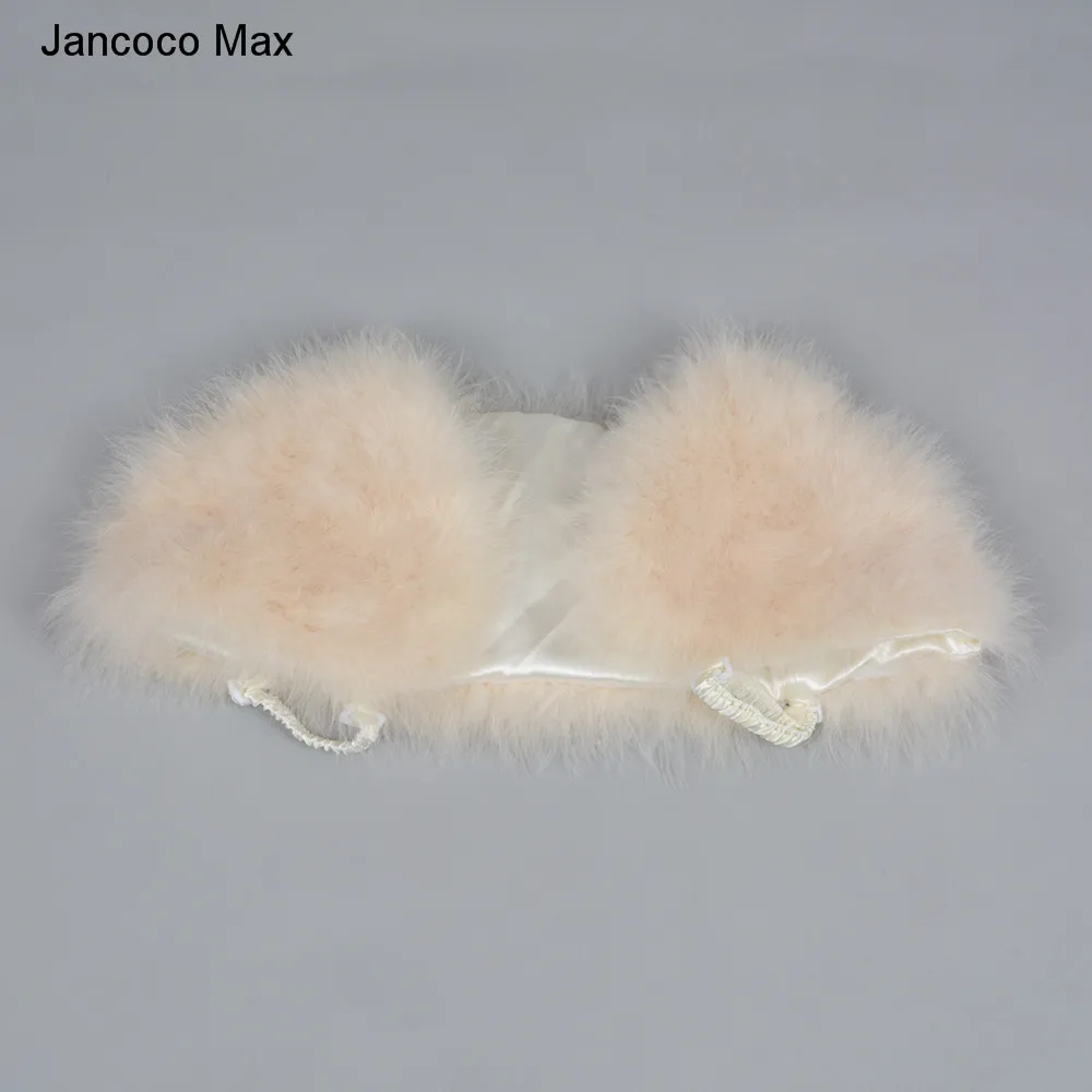 Jancoco Max накидка из натурального меха, Женская шаль из натурального страусиного пера, Модное пончо, лидер продаж, один размер S1264