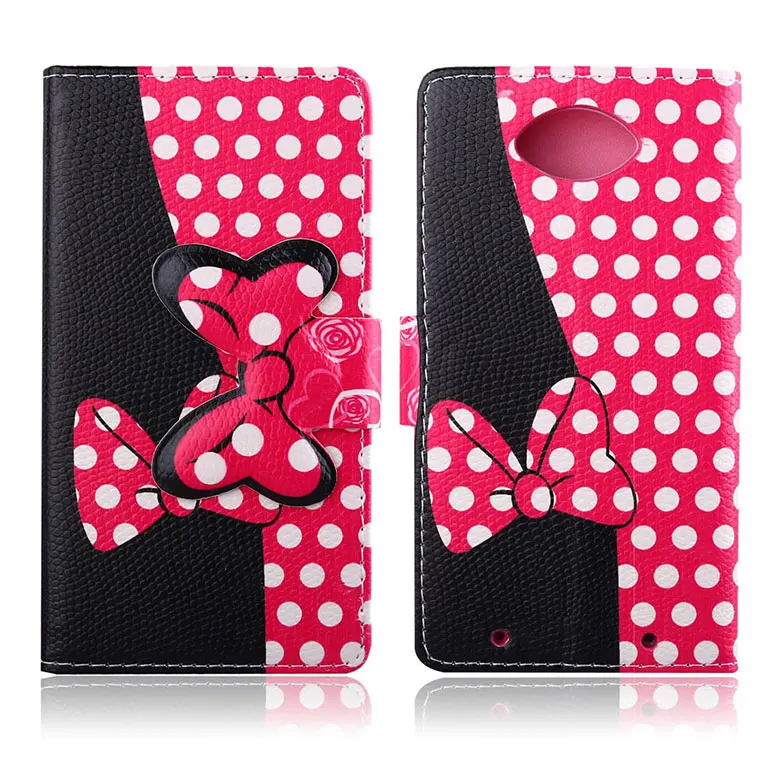 bow knot TPU Leather Maganetic buckle stand card slot Case for Motorola Moto XT1254 protective cover skin |