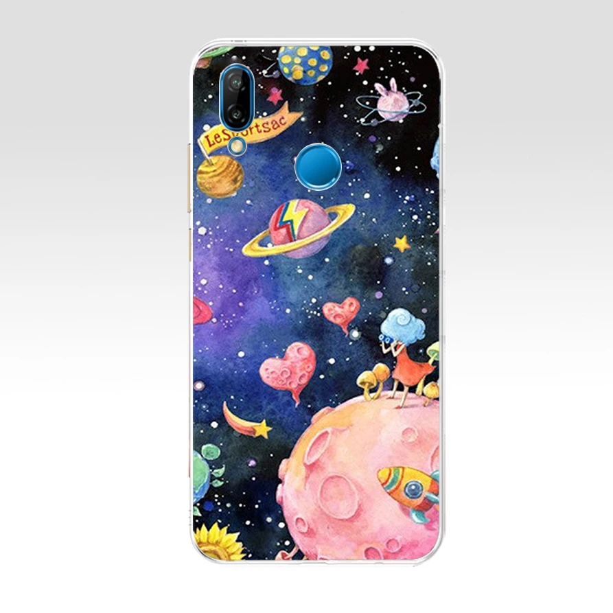 8 W силиконовый чехол для huawei nova 3 3i Чехол Мягкий ТПУ задняя крышка для телефона для nova 3 nova 3i INE-LX2 INE-LX9 чехол - Цвет: 8