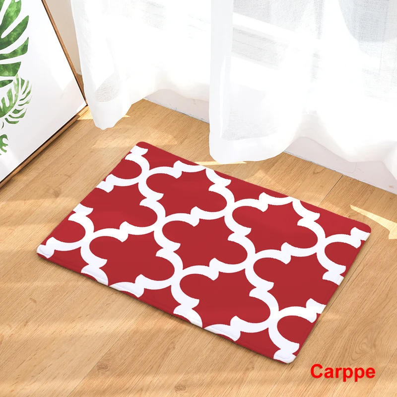 2017 Придверные коврики с геометрическим принтом для кухни и ванной комнаты