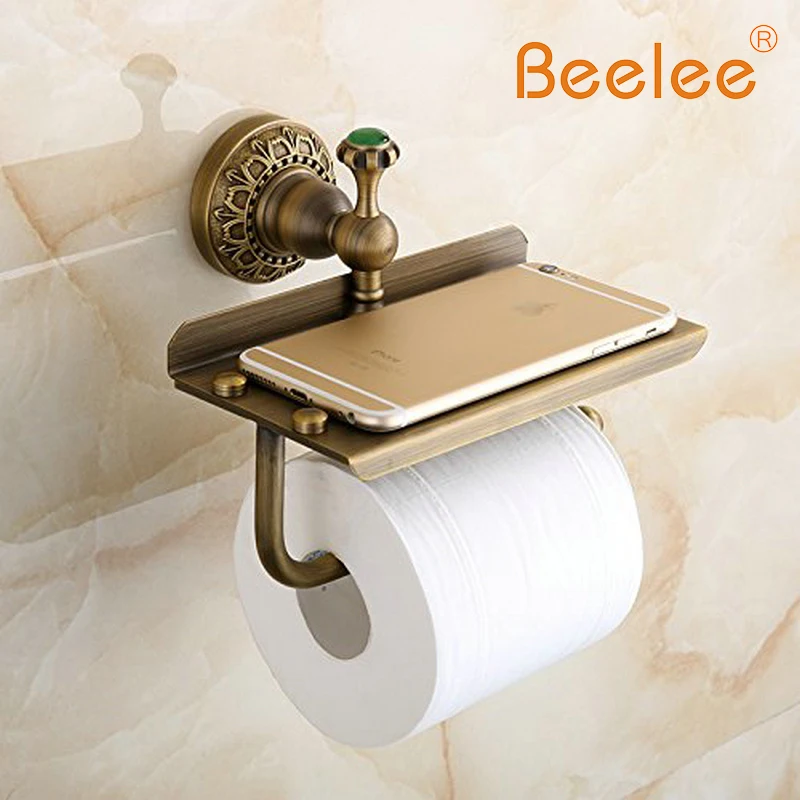 

Beelee держатель для туалетной бумаги/держатель для туалетной бумаги Твердый латунный настенный держатель для туалетной бумаги, держатель дл...