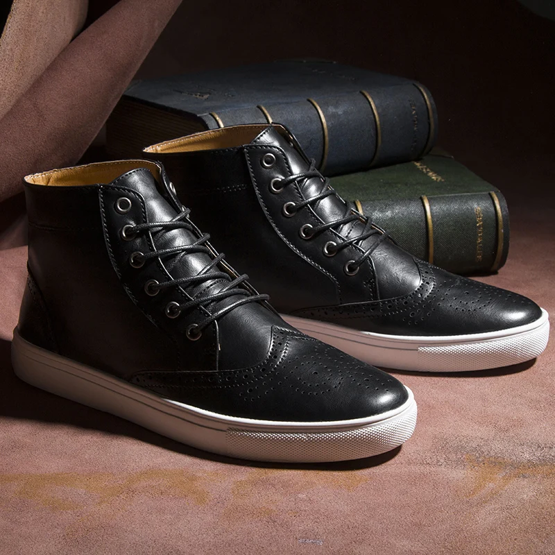 Осенне-зимние мотоциклетные ботинки на платформе женские сапоги Панк до лодыжек