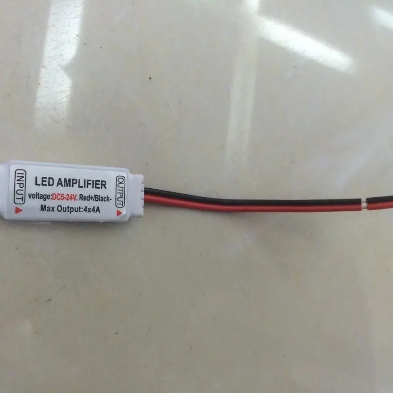 Мини-усилитель RGBW 1 шт. 5pin 4CH x 4A для 5050 SMD светодиодный светильник | Лампы и