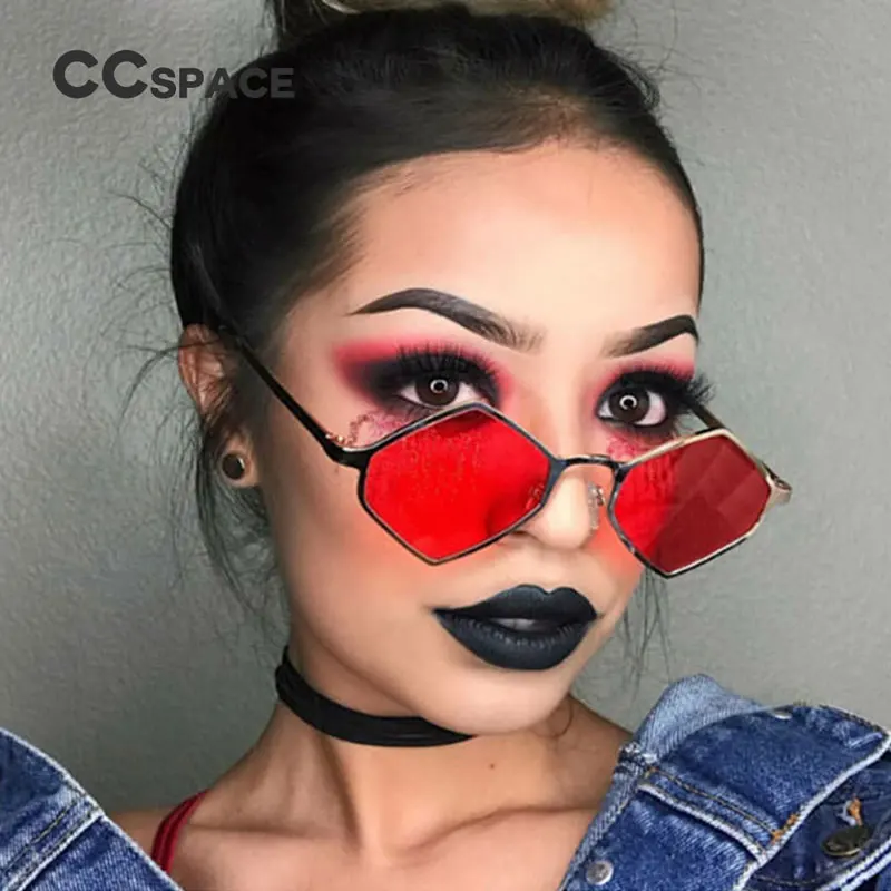 Солнцезащитные очки в стиле стимпанк роскошный неправильный многоугольник