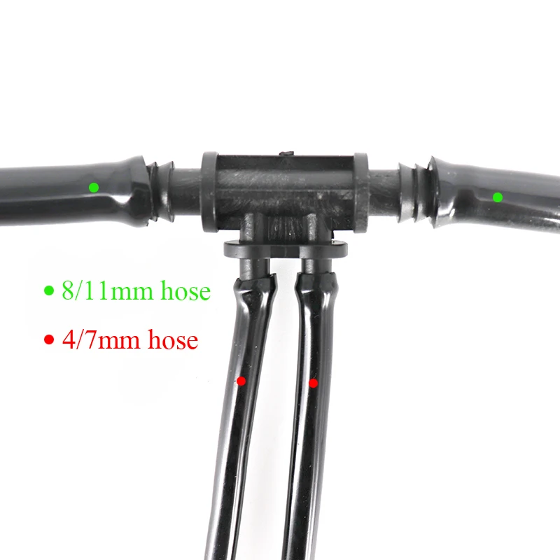 20 шт. системы капельного орошения от 8/11 до 4/7 Редукционный крестообразный