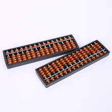 Настоящий пластик Abacus 15 цифр арифметический инструмент детские