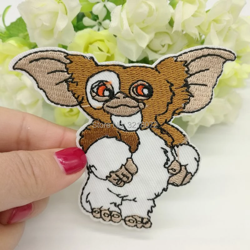 Gremlins Симпатичные Gizmo Mogwai Кино ТВ патчи Вышивка Железо на патч наклейки для одежды