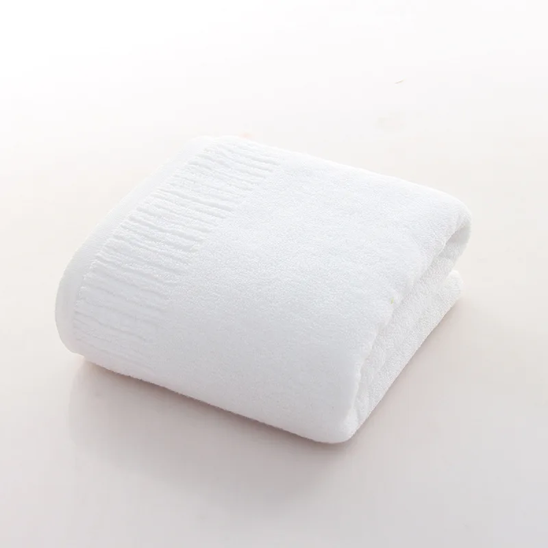 Однотонное искусственное высококачественное полотенце из чистого хлопка 10