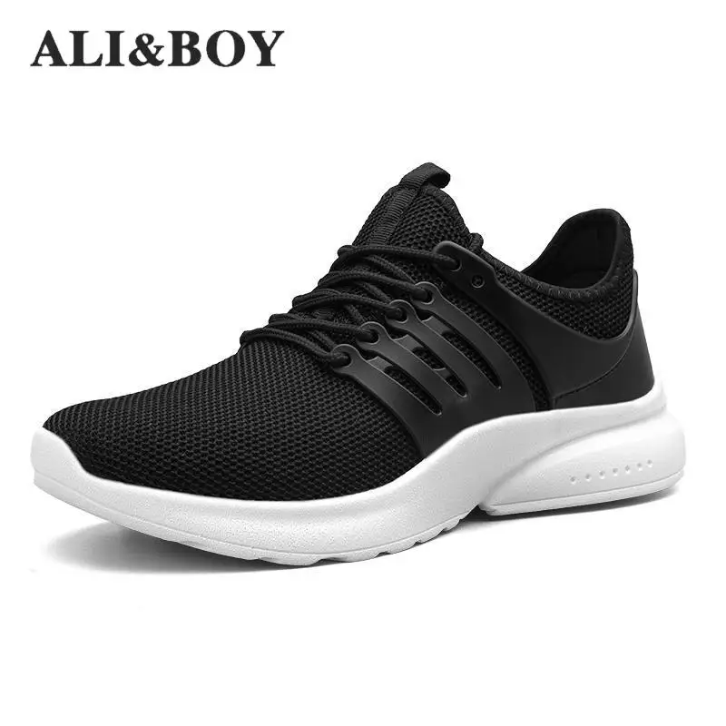 Новинка 2018 мужские кроссовки для бега Черная спортивная обувь Zapatos Corrientes De Verano Red
