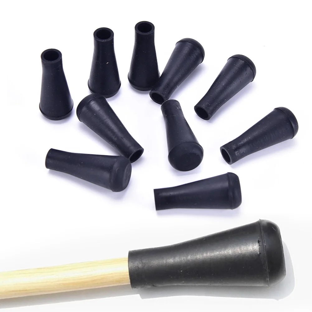 

10pcs Rubber Blunt Target Point Arrowhead Field Tips Archery Broadhead Target Arrow Head for 8mm Outer Diameter ArrowShaft