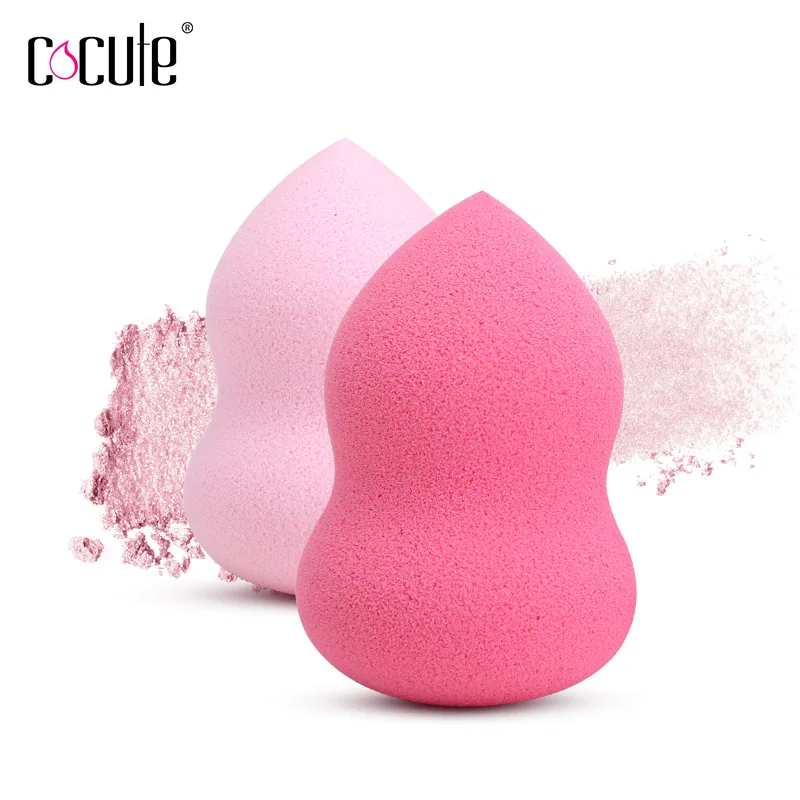 2 шт./компл. основа для макияжа Губка косметическая пудра пудры гладкая красота