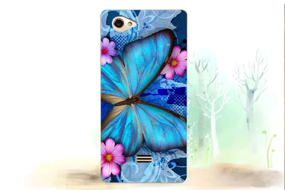 Мультфильм Luxury Printed Сова Роза тигра Эйфелева башня чехол Живопись Защитная крышка телефон для DEXP Ixion X245 Rock mini чехол