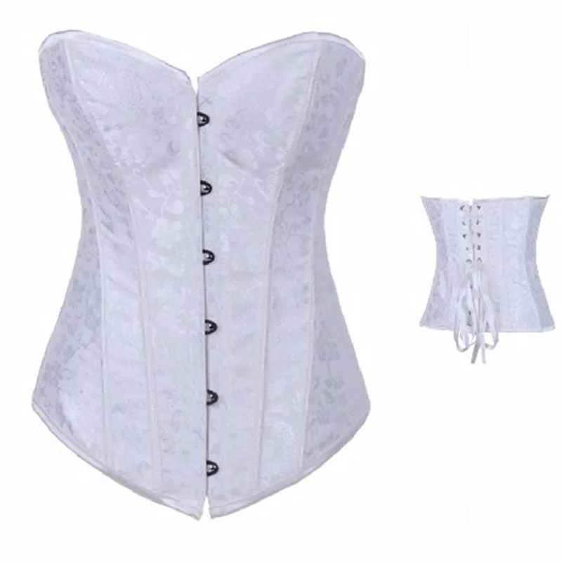 Джинсы Женские оптом Корсеты Бесплатная Доставка Моды Цветочные Дамы Синий Overbust