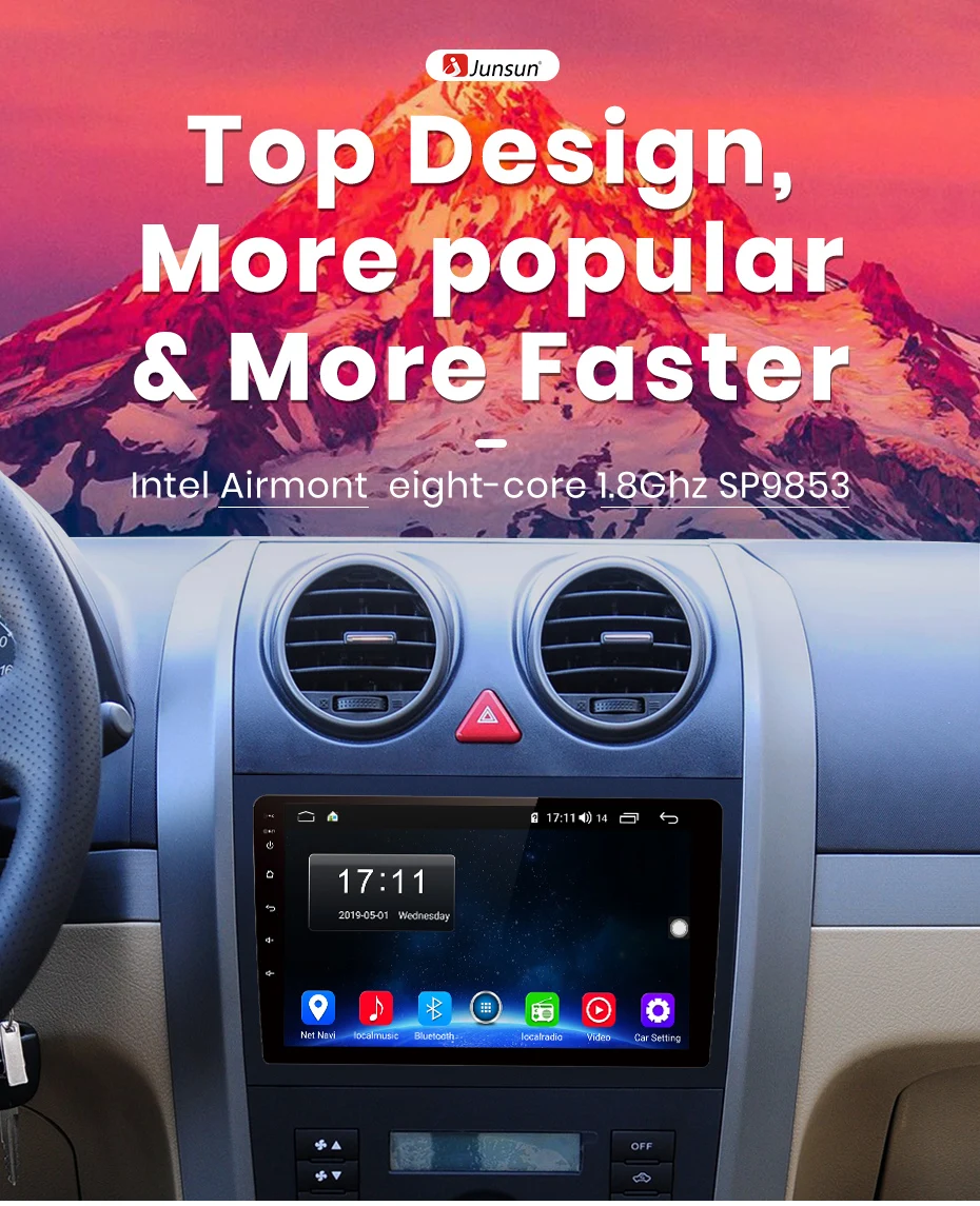 Junsun 4G+ 64G CarPlay Android 9,0 для HAVAL Hover Защитные чехлы для сидений, сшитые специально для Great Wall H5 H3 2010-2012 Автомобиль Радио Мультимедийный видеоплеер gps 2 Дина dvd