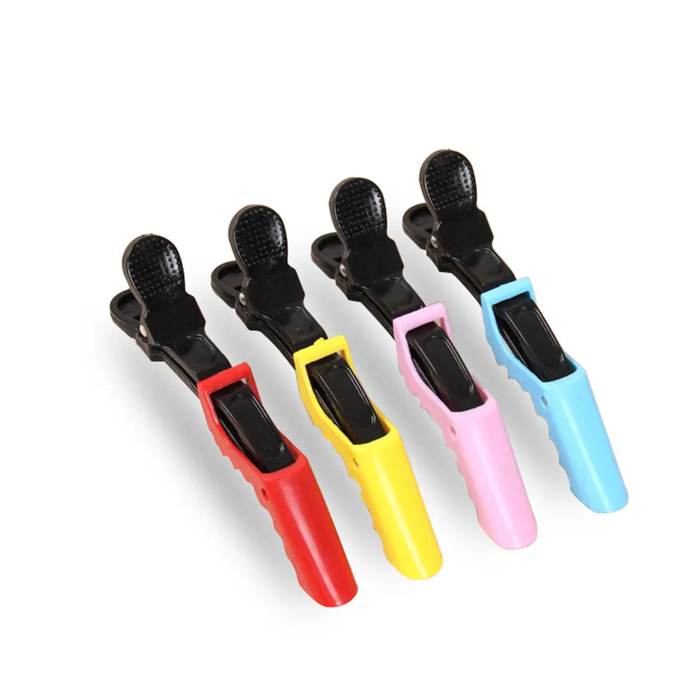 4 шт./упак. пластиковый матовый набор секций заколка для волос зажим зажимы