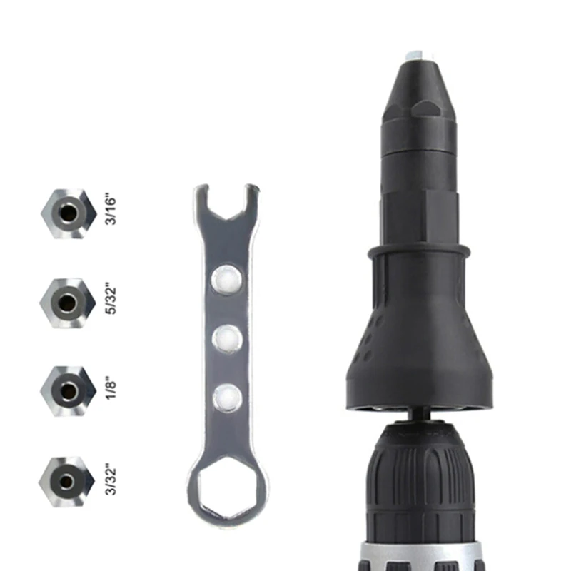 

Заклепочная дрель, Электрический заклепочный пистолет, беспроводной клепальный адаптер