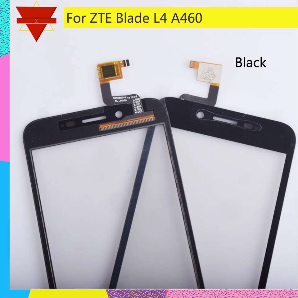 10 шт./лот сенсорный экран дигитайзер для zte Blade L4 A460 A 460 Сенсорная панель Сенсорный