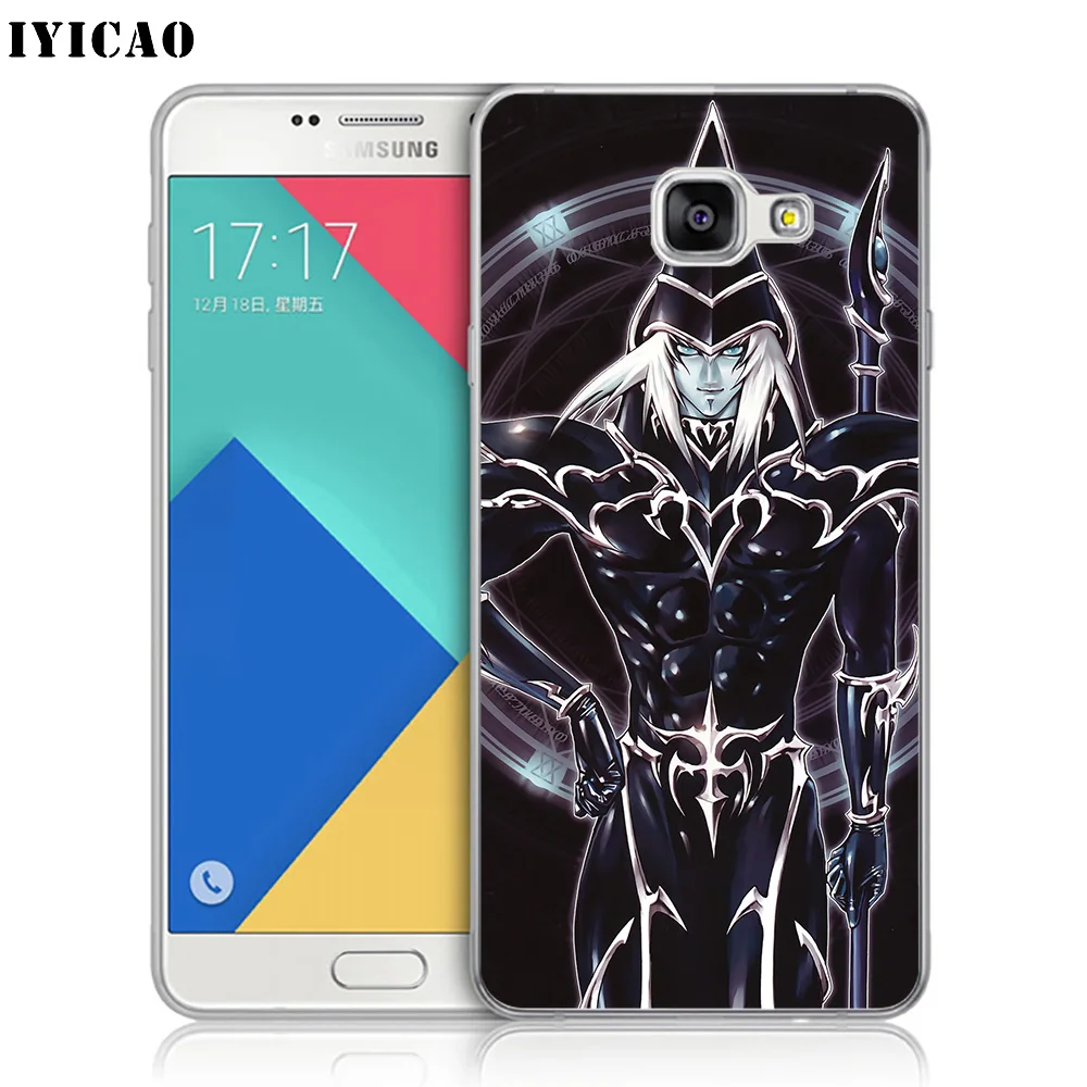 IYICAO Mago Negro Yu Gi Oh Мягкий силиконовый чехол для телефона Samsung A10 A30 A40 A50 A70 M10 M20 M30 TPU