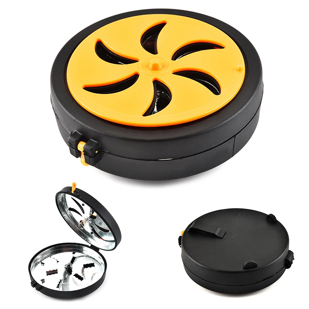 Наружный портативный домашний держатель москитной Катушки коробка с крюком