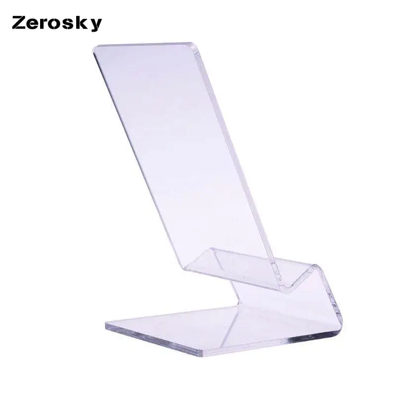 Прозрачная подставка для дисплея Zerosky акриловый держатель планшетов и телефонов
