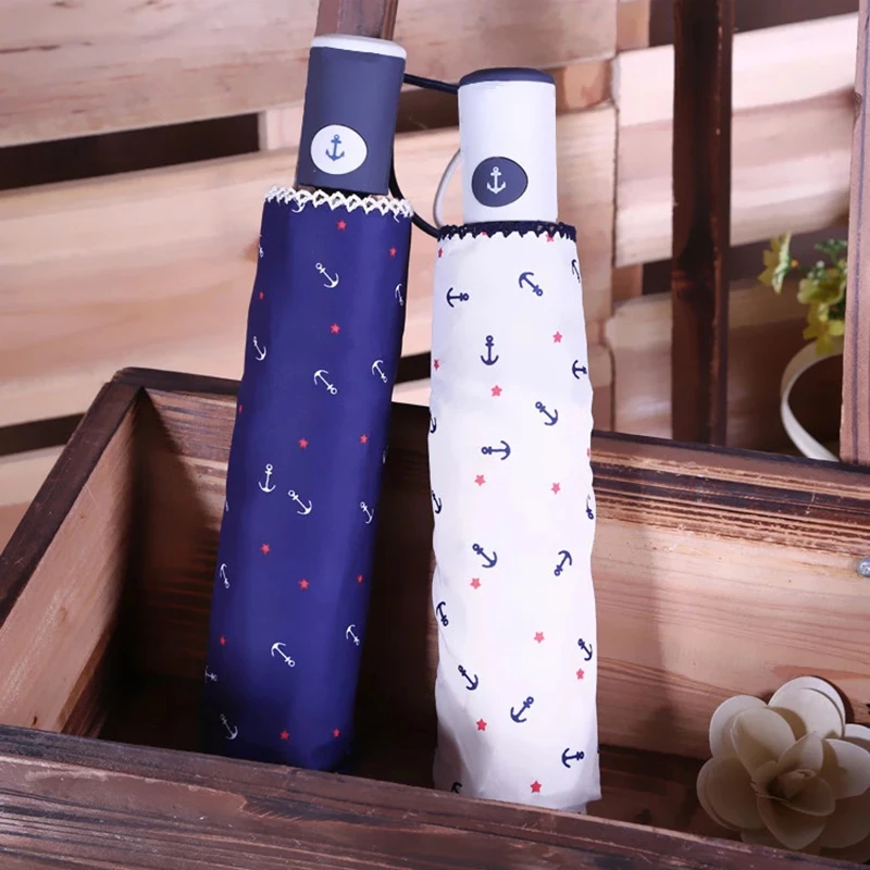 White Blue Auto Open Close Strong High Fully Automatic Quality Windproof for Women Men Rain Umbrellas Fashion Kids Z601 | Дом и сад