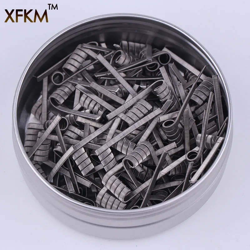 XFKM 50/100 шт. высокоплотная предварительно изготовленная катушка NI80 Premade Frameclapton 3