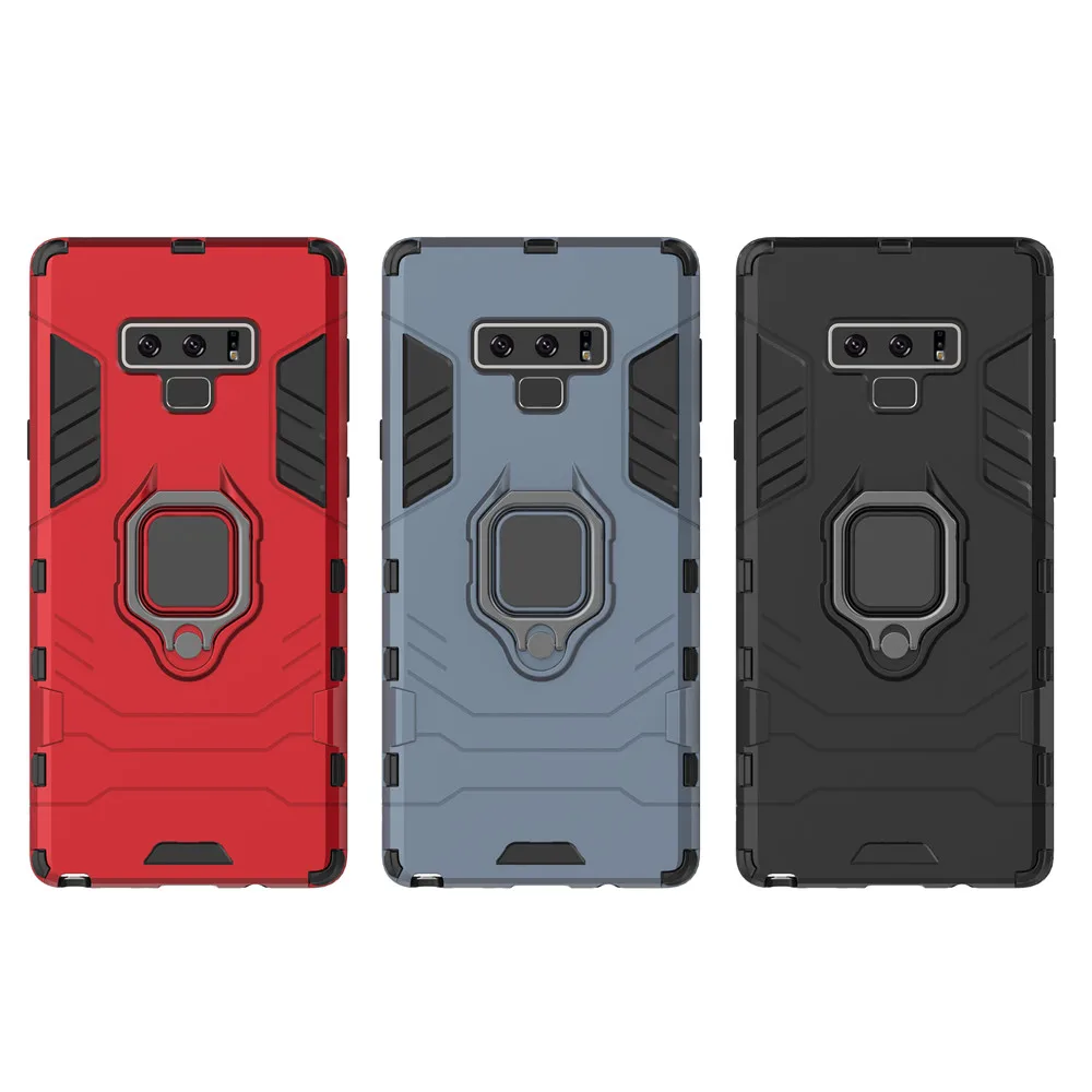 Чехол для Galaxy Note 9 Силиконовый ТПУ и жесткий поликарбонатный ультрароскошный