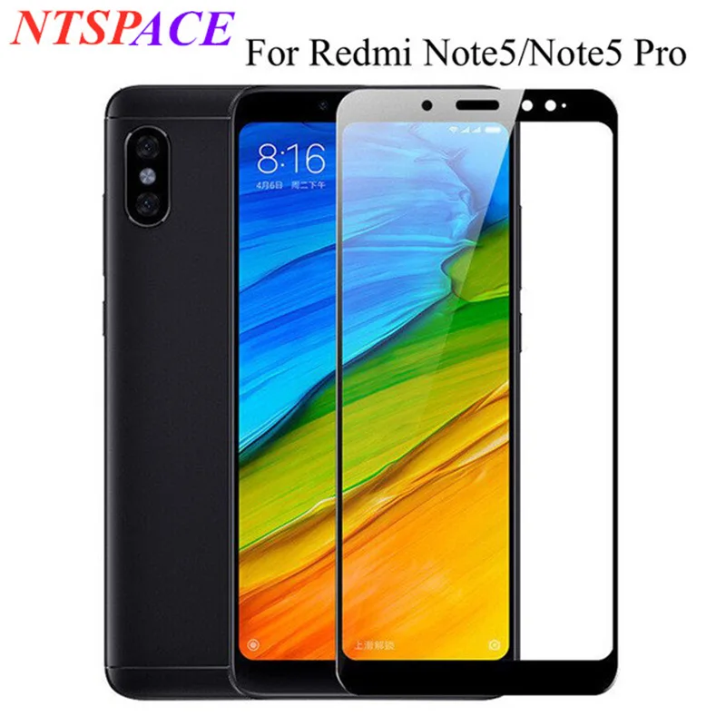Полное покрытие из закаленного стекла пленка для Xiaomi Redmi Note 5 Pro/note5 prime global 99 дюймов