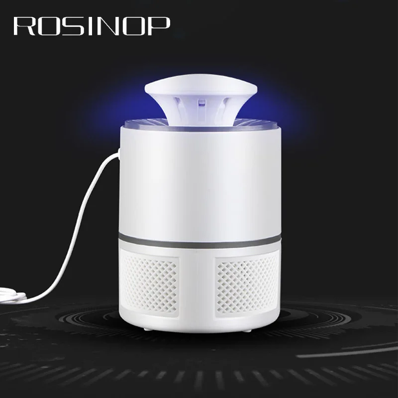 Rosinop домашние офисные гаджеты USB светодиодный свет насекомых убийца ловушка для комаров убийца лампа USB светодиодный Жук Zapper гостиная борьба с вредителями