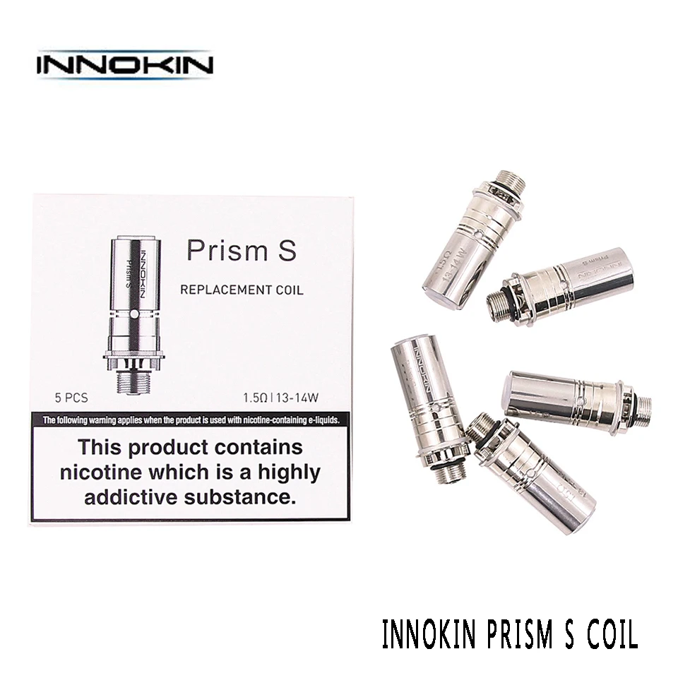 Оригинальная катушка Innokin Prism S 0.8ohm 1.5ohm vape MTL электронная сигарета core T20S атомайзер
