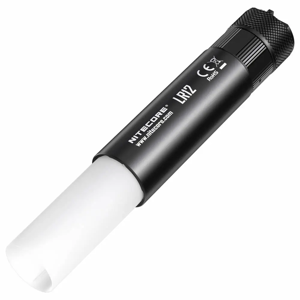 NITECORE LR12 2-в-1 выдвижной фонарь дизайн фонарик CREE XP-L HD V6 Макс 1000 люмен луч расстоянии
