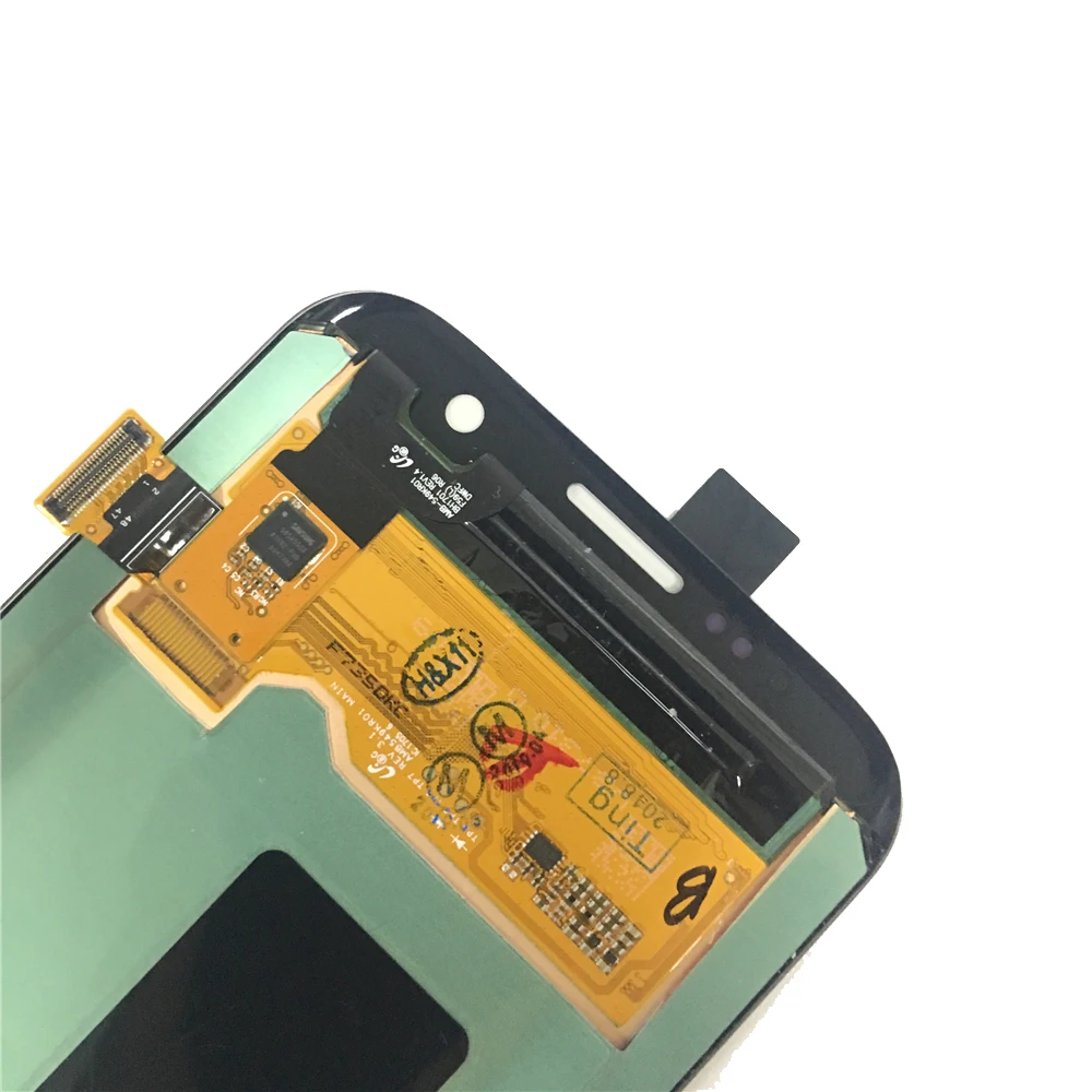 5 ''Супер AMOLED LCD с рамкой для SAMSUNG Galaxy s7 edge G935 G935F дисплей сенсорный экран
