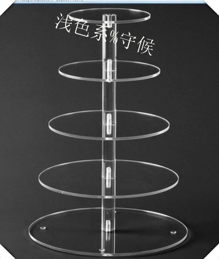 

Acrylic Round Cupcake Stand 5 tiers acrylic cupcake stand