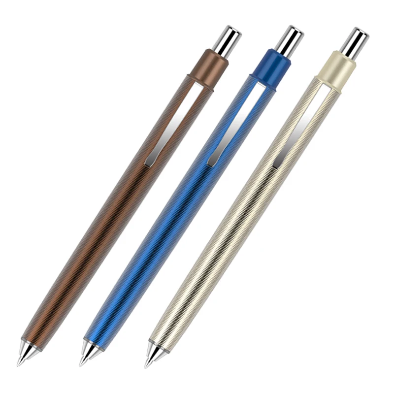 

200 pcs/lot New novelty stationery office metal ballpoint pen gift pen for writing custom logo engraving