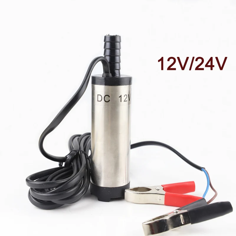 12V 24 V DC Электрический погружной насос для перекачки дизельного топлива и воды