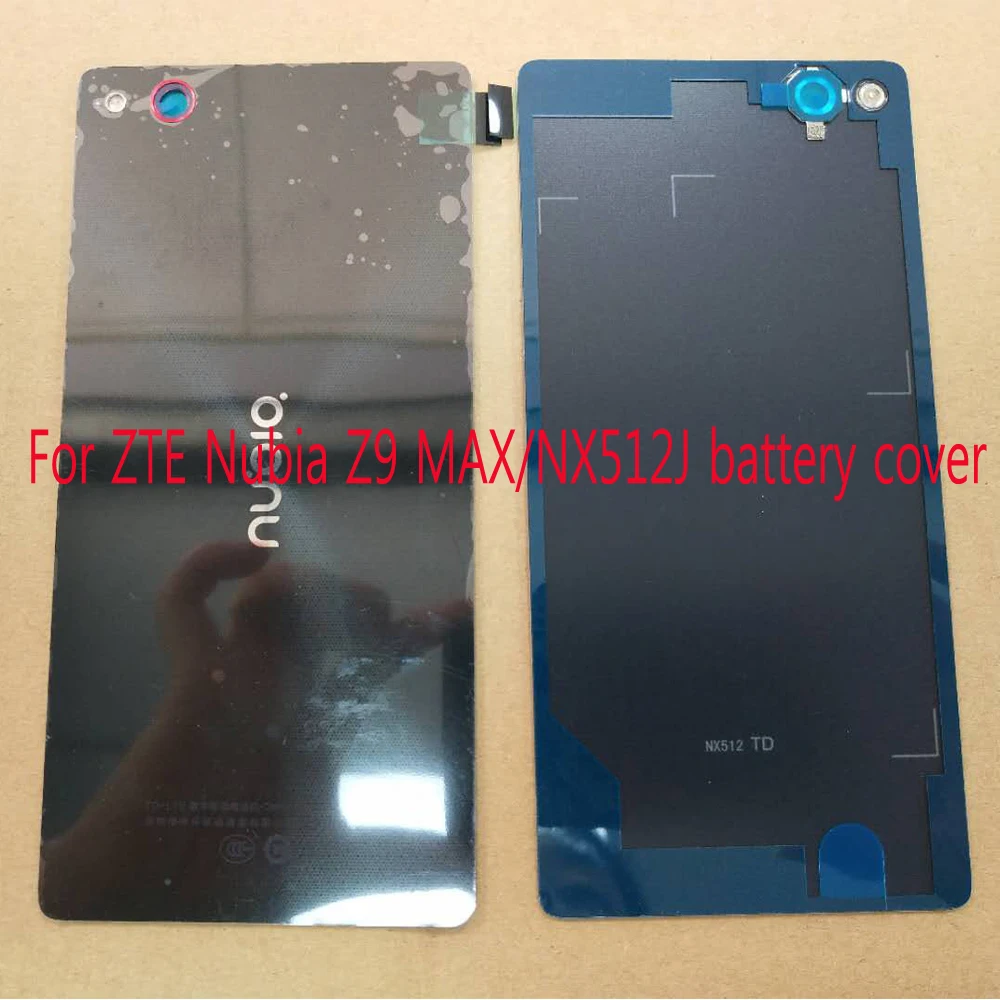Корпус для zte nubia Z9 MAX/NX512J Батарея дверь задняя крышка Запчасти для авто с наклейкой 3M+ Камера объектив без NFC